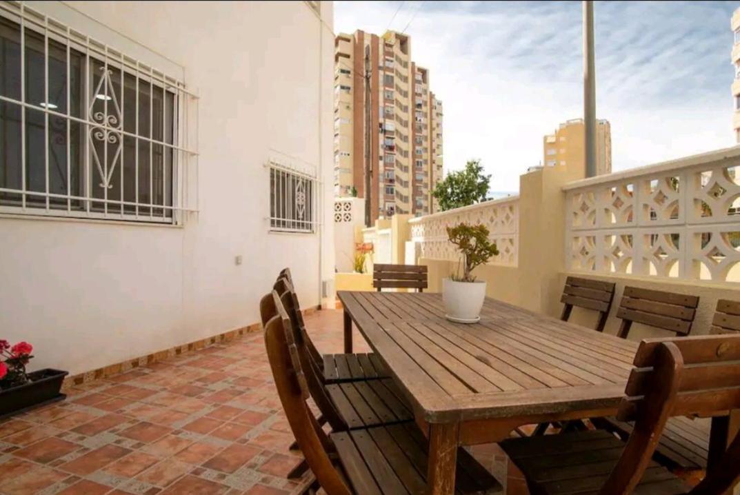 Albufereta Cozy Studio With A Great Terrace Apartamento Alicante Exterior foto